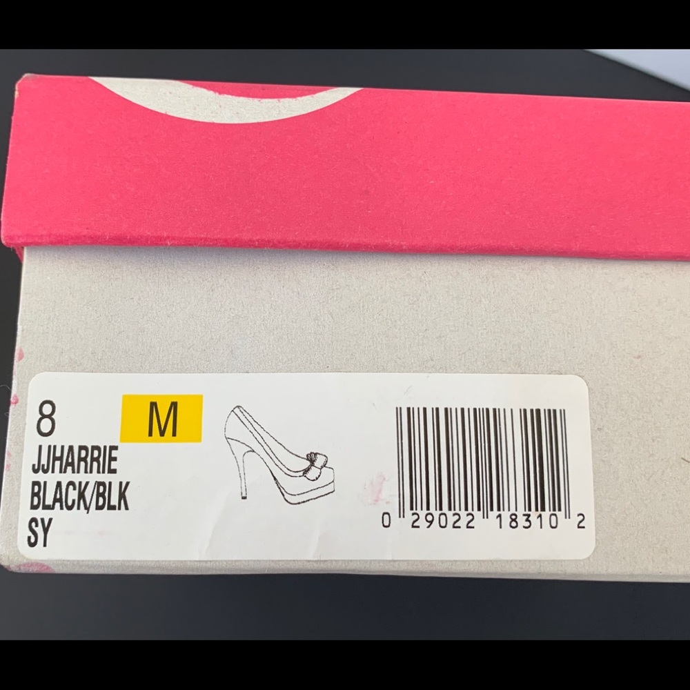 Nine & Co Black Platform Heels - Picture 10 of 10